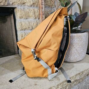 Harvest Label Tourer Backpack CORDURA® Golden Mustard Fold Top Bag Outdoors